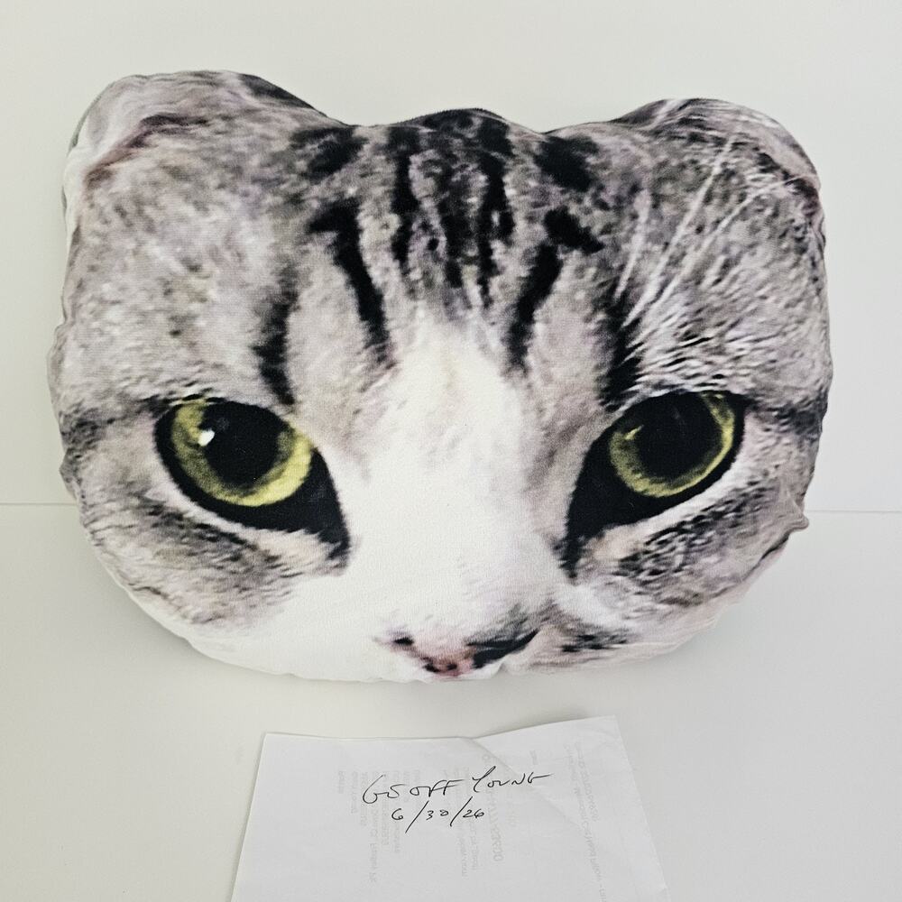 Taylor Swift Official Merchandise Meredith Cat Pillow Reputation Era